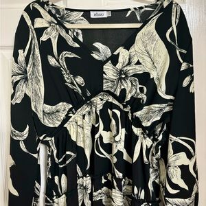 Miss Lili Elegant Flower Dress NWOT